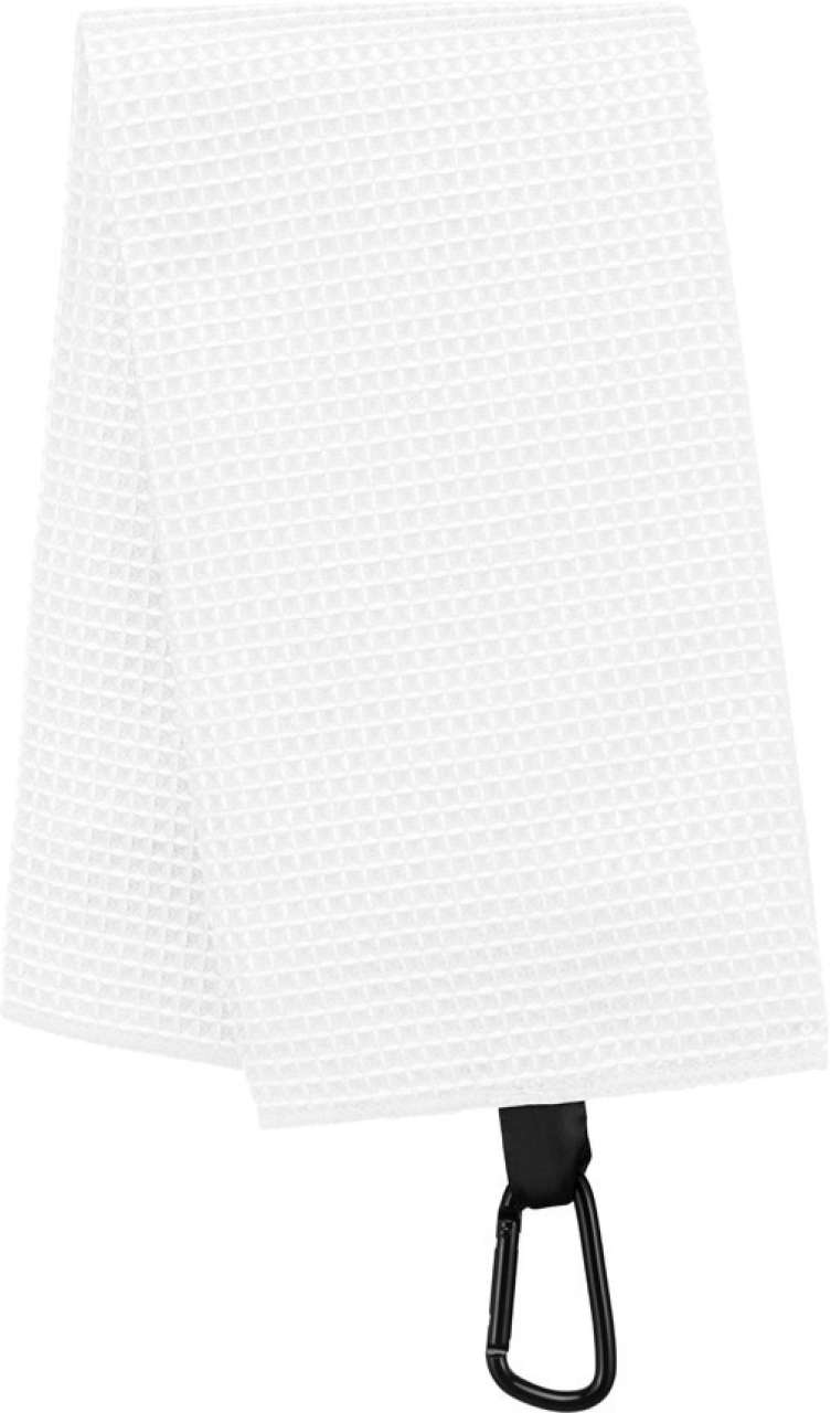 WAFFLE GOLF TOWEL - White - Main