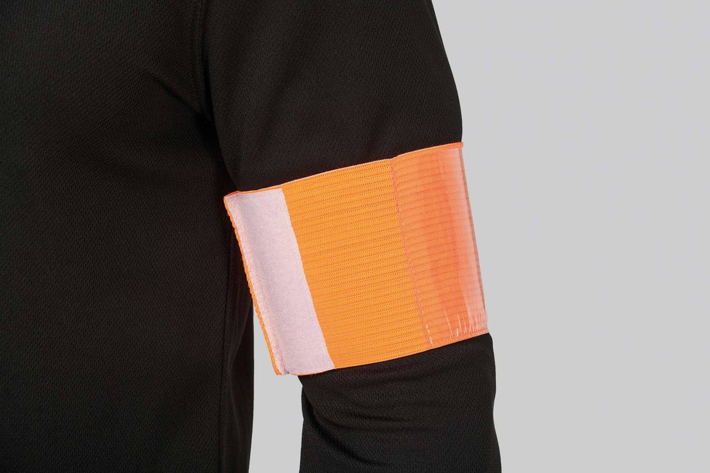 ELASTIC ARMBAND WITH LABEL HOLDER - Fluorescent Yellow - Model
