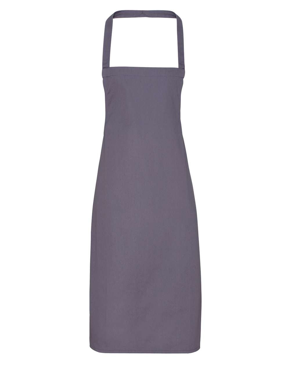 100% ORGANIC COTTON BIB APRON - Dark Grey - Main