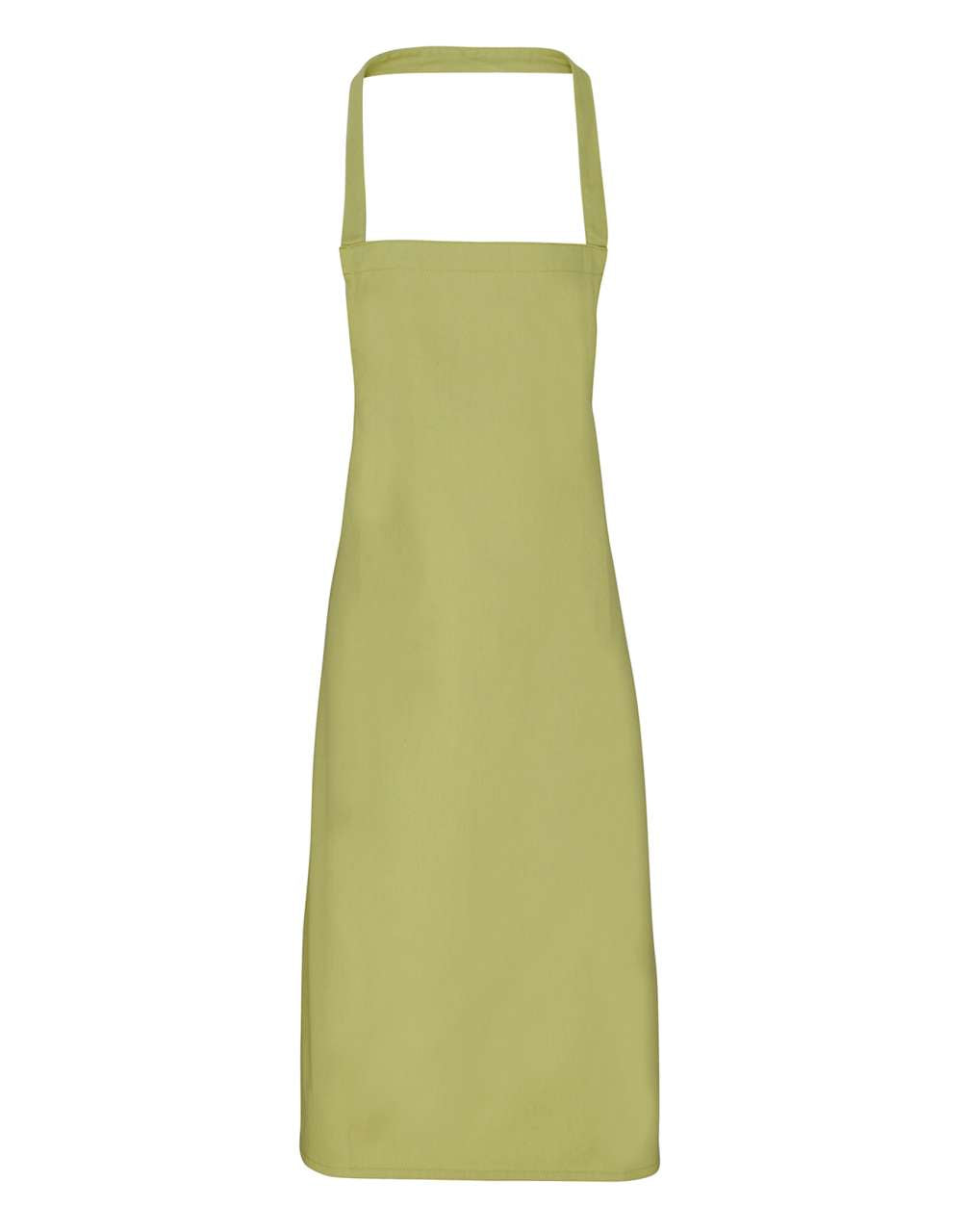 100% ORGANIC COTTON BIB APRON - Lime - Main