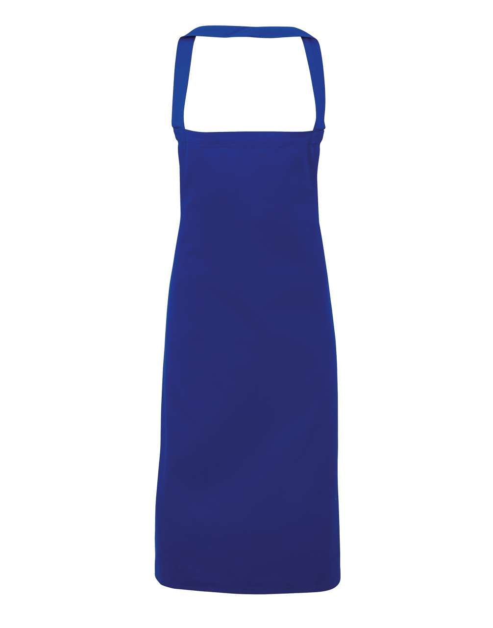 100% ORGANIC COTTON BIB APRON - Royal - Main
