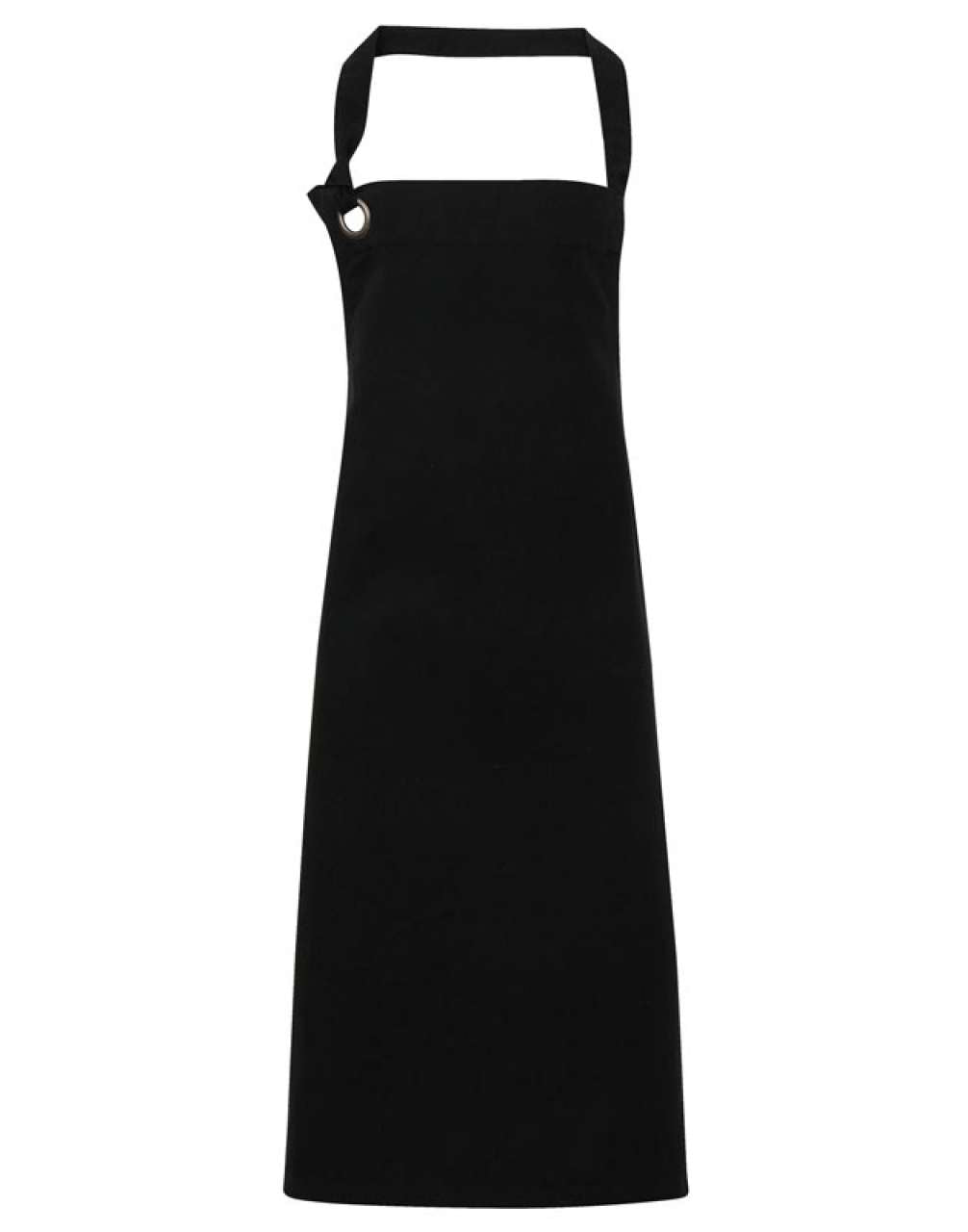 'CALIBRE' HEAVY COTTON CANVAS BIB APRON - Black - Main