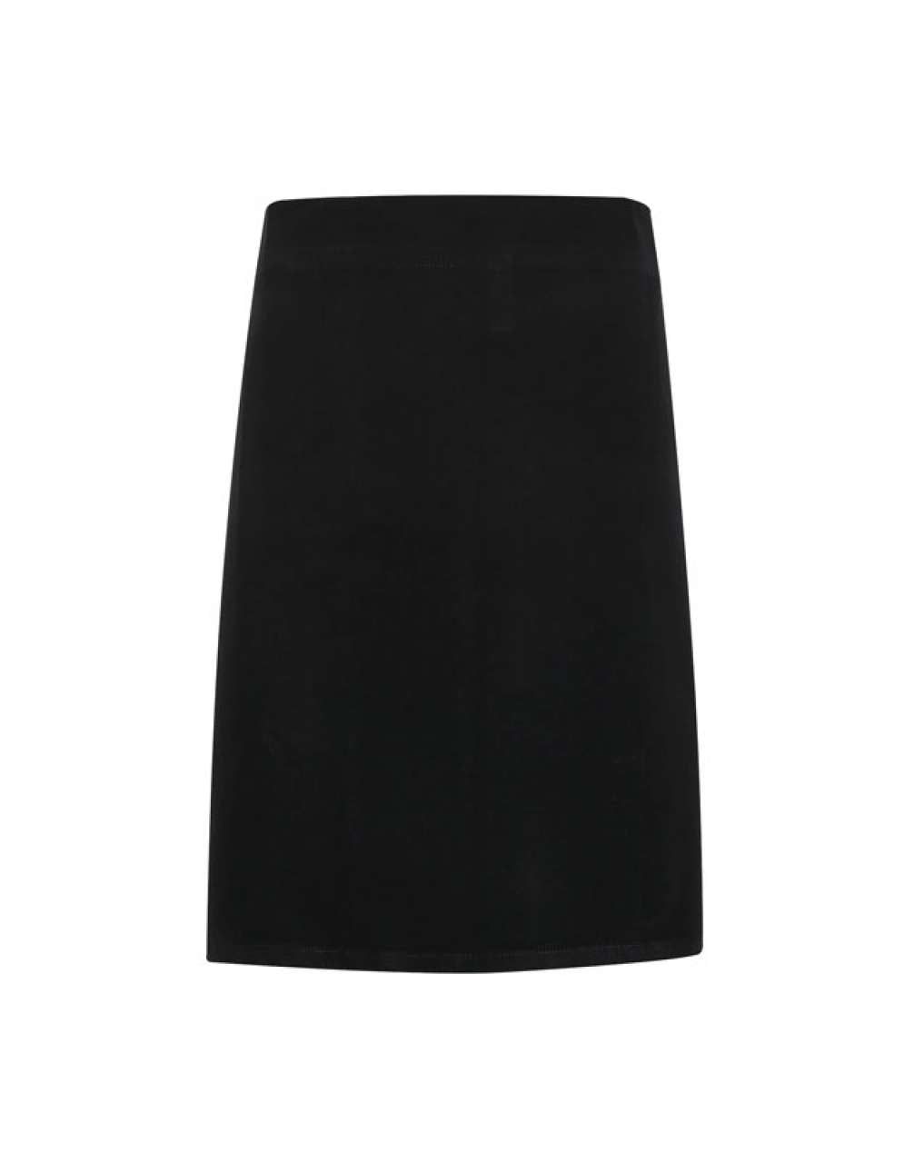 'CALIBRE' HEAVY COTTON CANVAS WAIST APRON - Black - colorimageurl