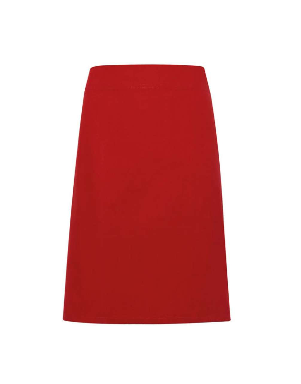 'CALIBRE' HEAVY COTTON CANVAS WAIST APRON - Red - Main