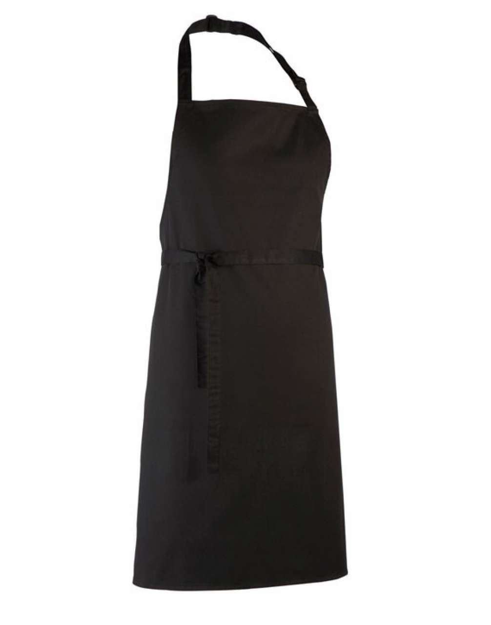 'COLOURS COLLECTION’ BIB APRON - Black - Main