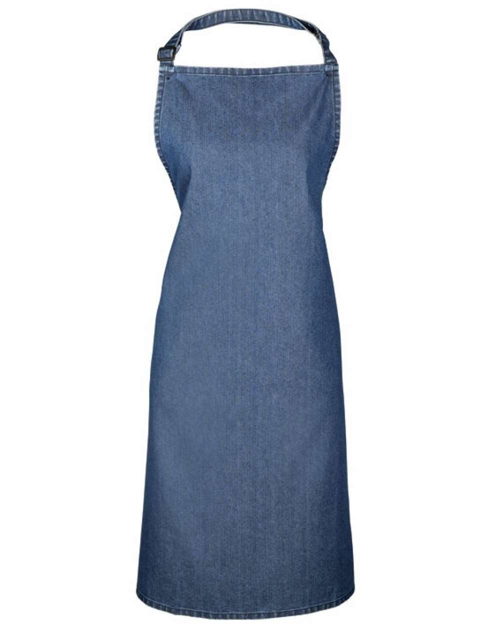 'COLOURS COLLECTION’ BIB APRON - Indigo Denim - Main