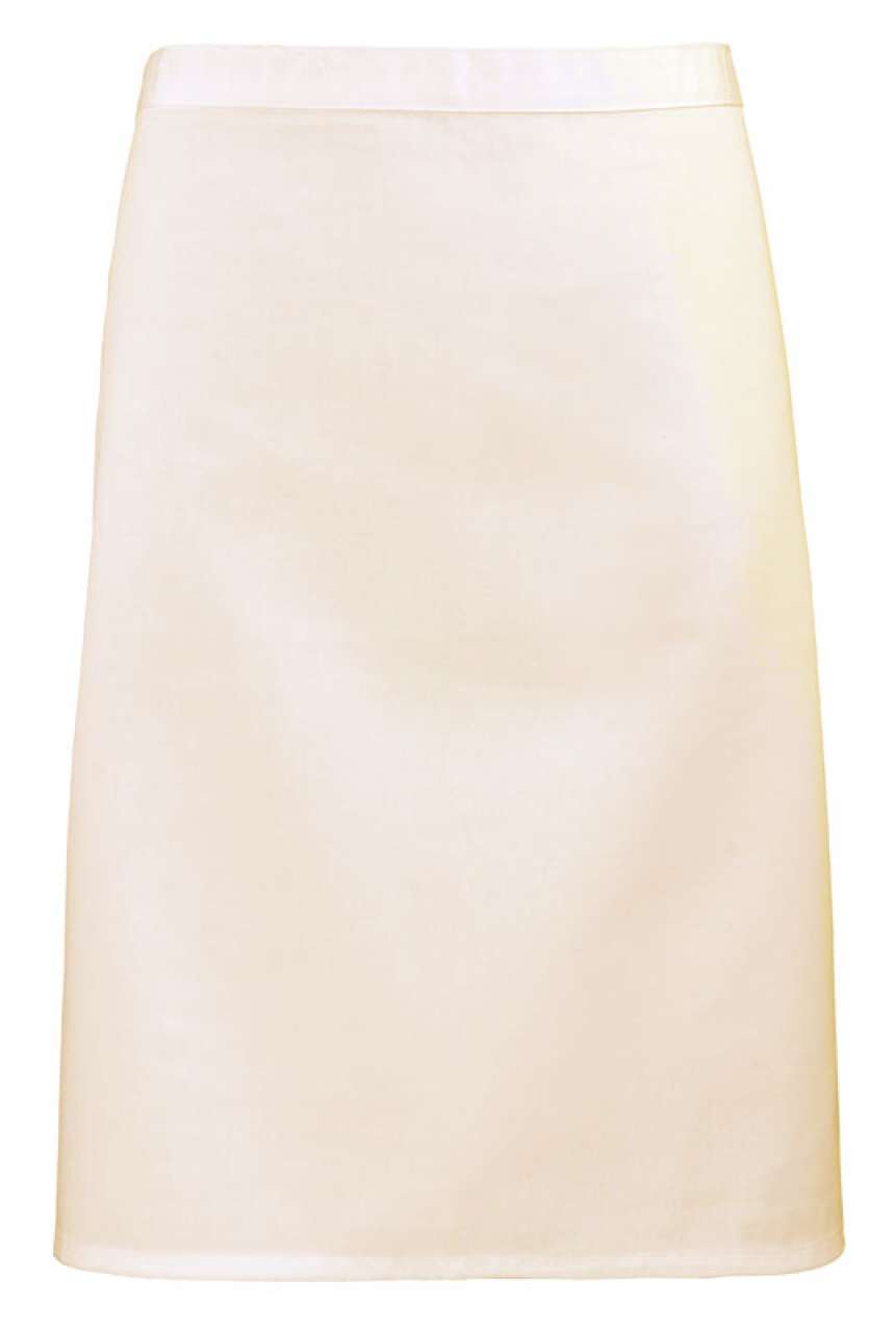 'COLOURS COLLECTION’ MID LENGTH APRON - Natural - Main