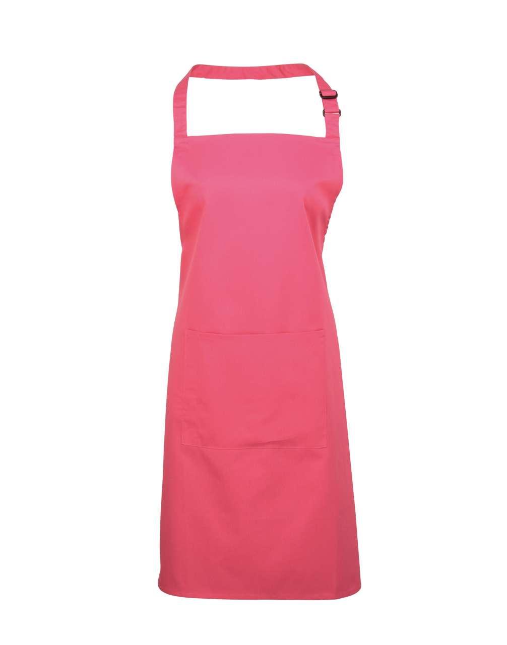 'COLOURS COLLECTION’ BIB APRON WITH POCKET - Fuchsia - Main