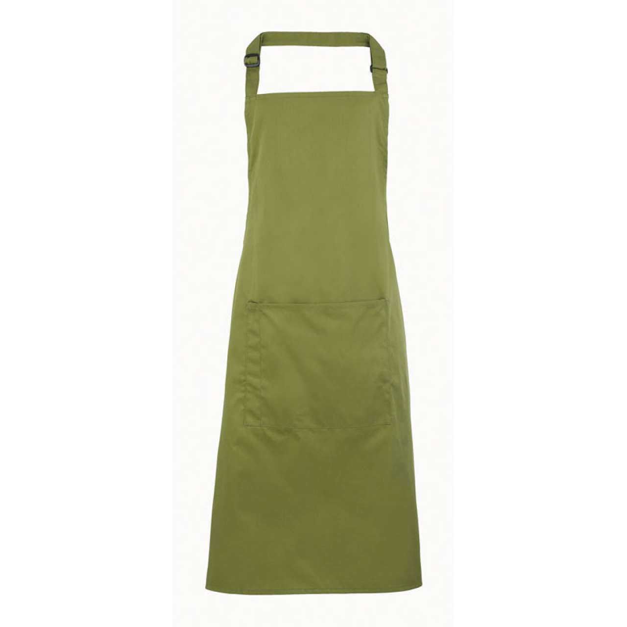 'COLOURS COLLECTION’ BIB APRON WITH POCKET - Oasis Green - Main