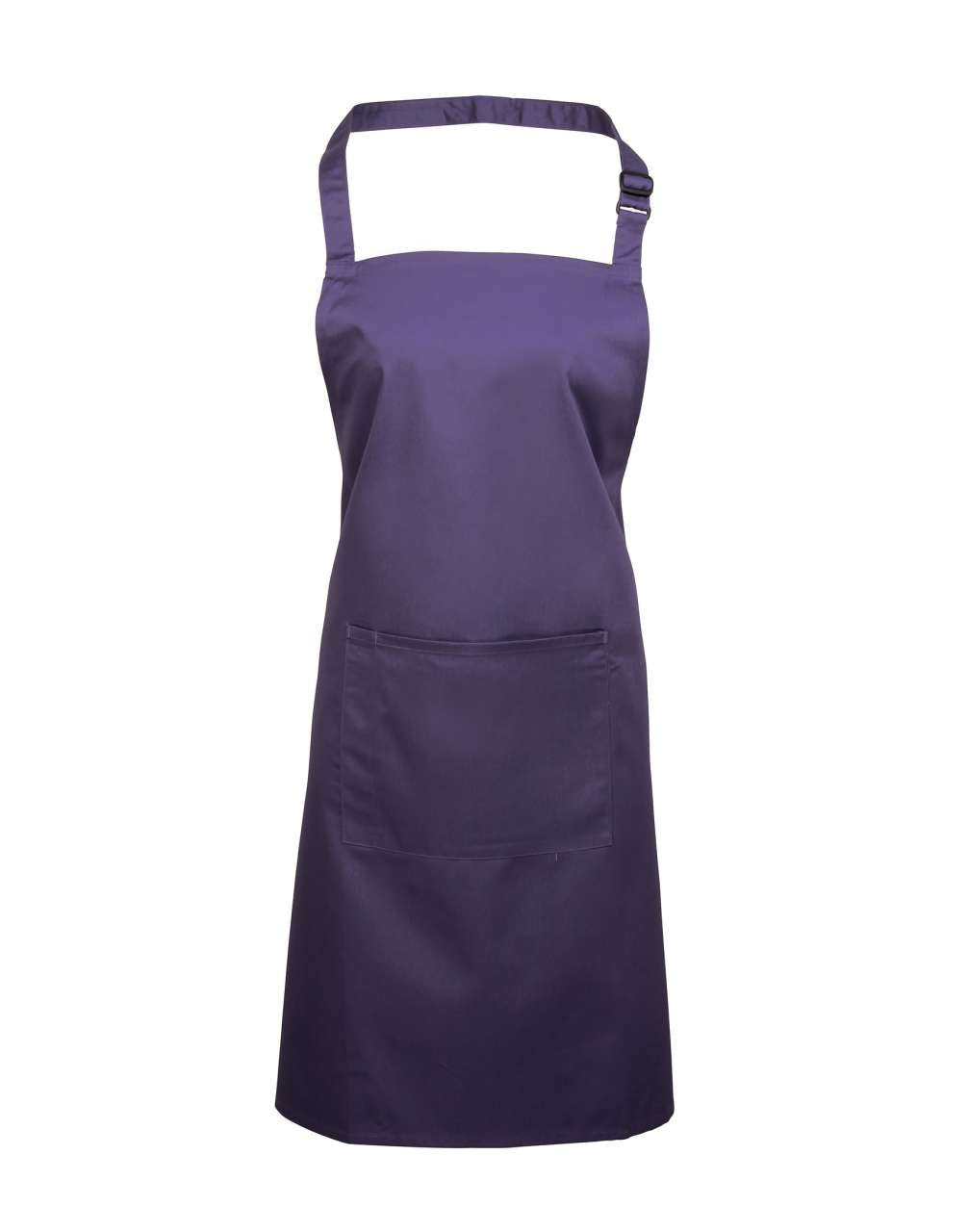 'COLOURS COLLECTION’ BIB APRON WITH POCKET - Purple - Main