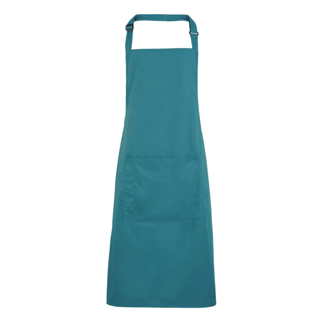 'COLOURS COLLECTION’ BIB APRON WITH POCKET - Teal - Main