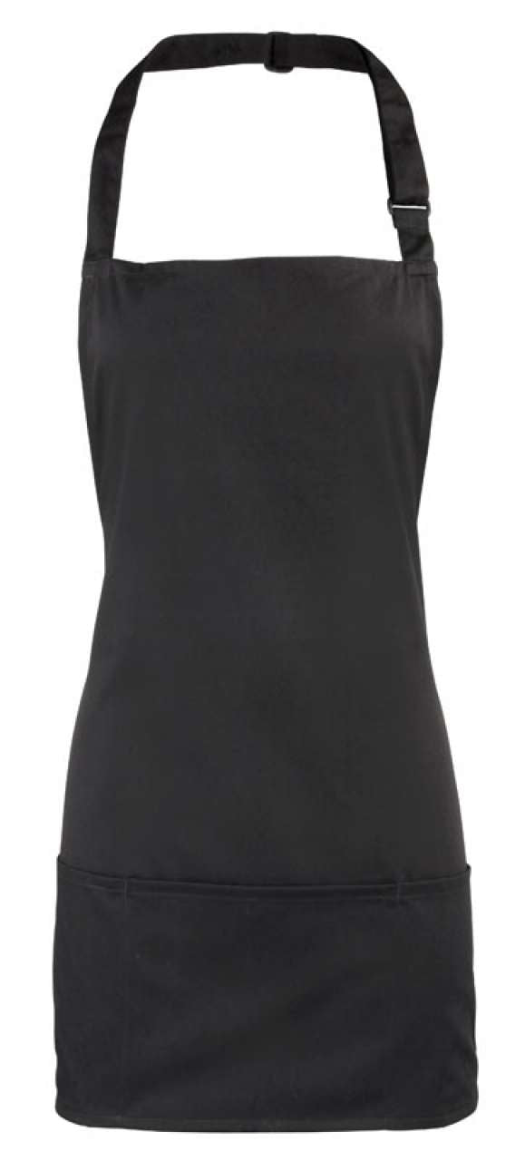 'COLOURS COLLECTION’ 2 IN 1 APRON - Black - Main
