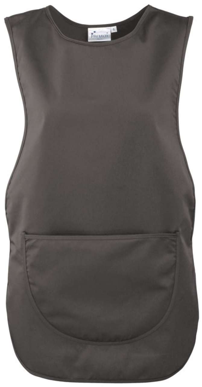 WOMEN'S POCKET TABARD - Dark Grey - Main