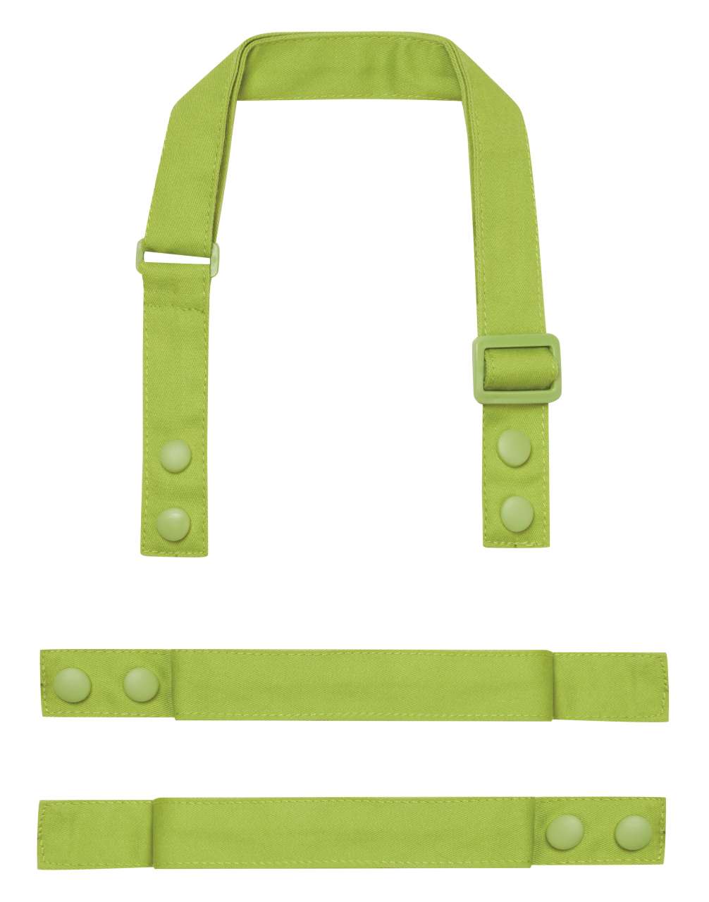 'COLOURS ' SWAP & POP APRON - STRAP - Lime
