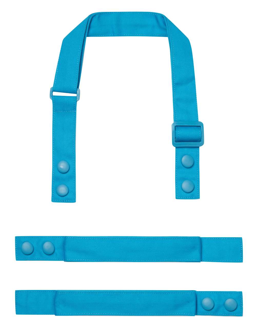 'COLOURS ' SWAP & POP APRON - STRAP - Turquoise