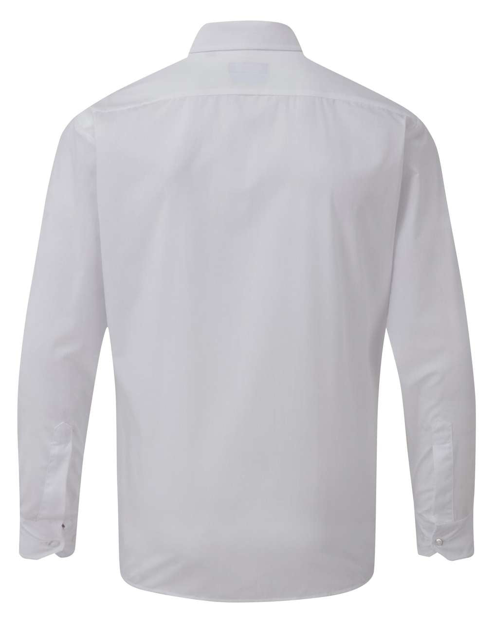 MEN'S LONG SLEEVE POPLIN SHIRT - White - Additional