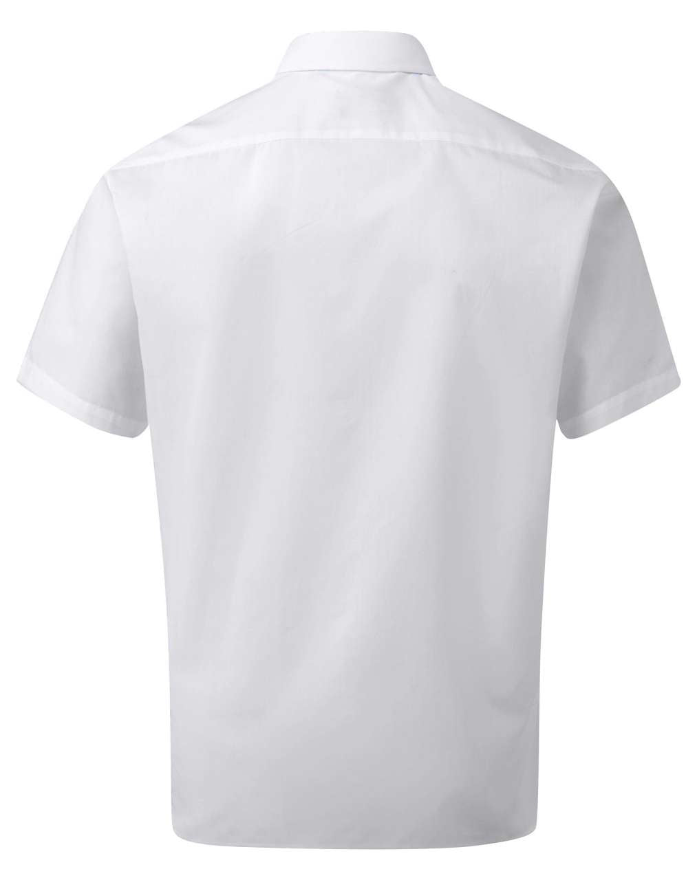 MEN'S SHORT SLEEVE POPLIN SHIRT - White - Additional