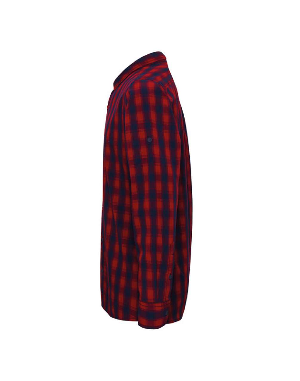 'MULLIGAN' CHECK - MEN'S LONG SLEEVE COTTON SHIRT - Red/Navy - Additional