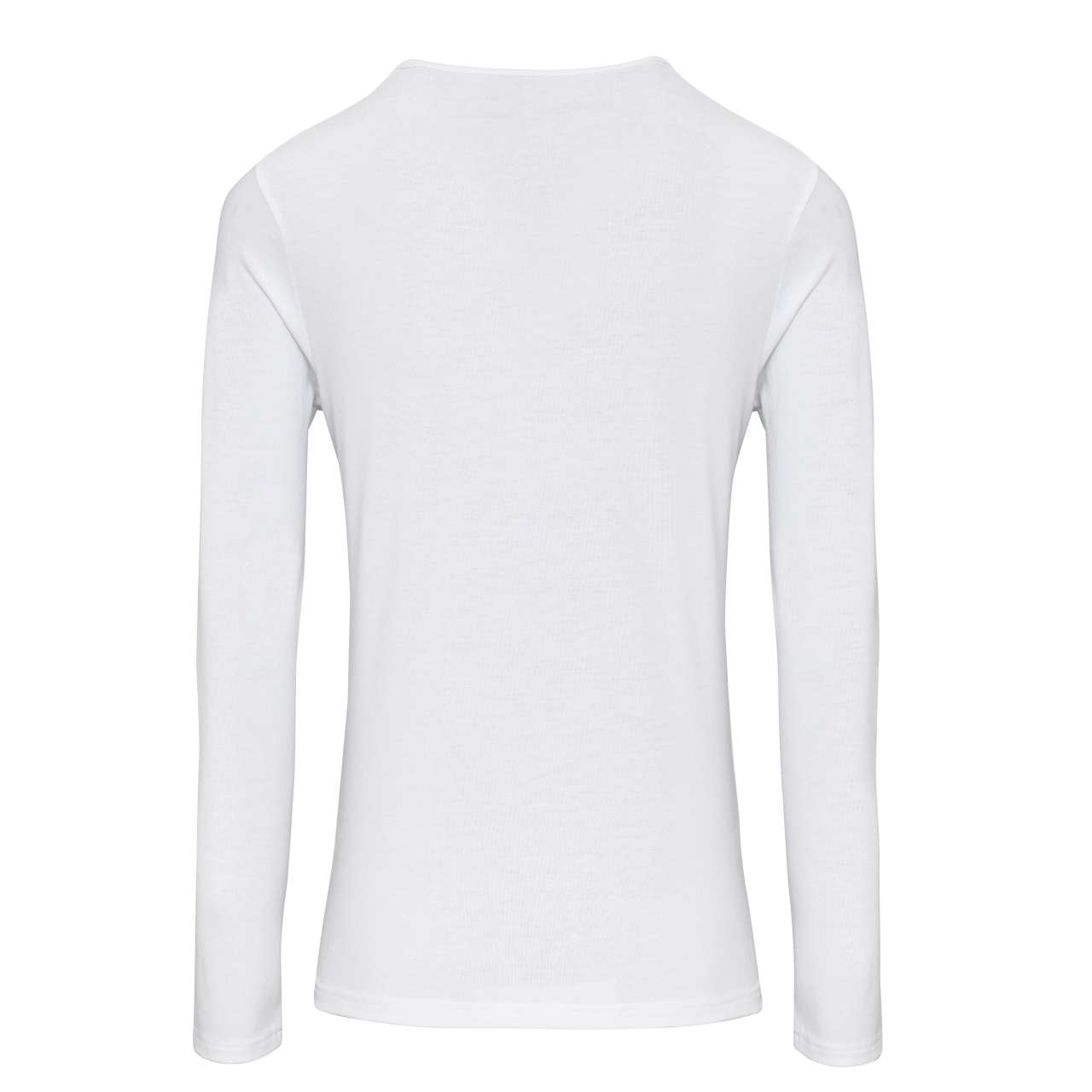 WOMEN'S LONG JOHN ROLL SLEEVE TEE - White - Additional