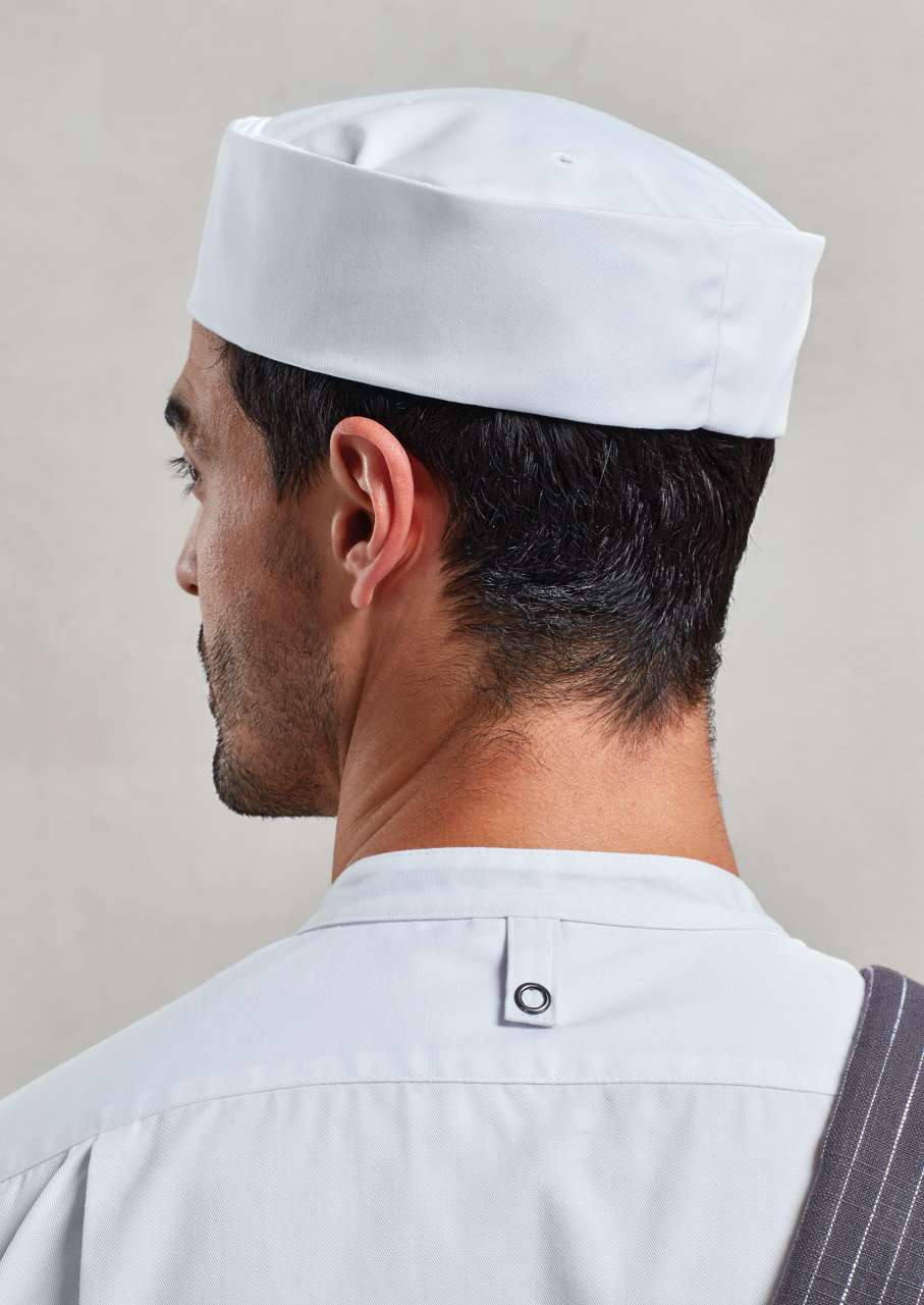 TURN-UP CHEF’S HAT - White - Additional