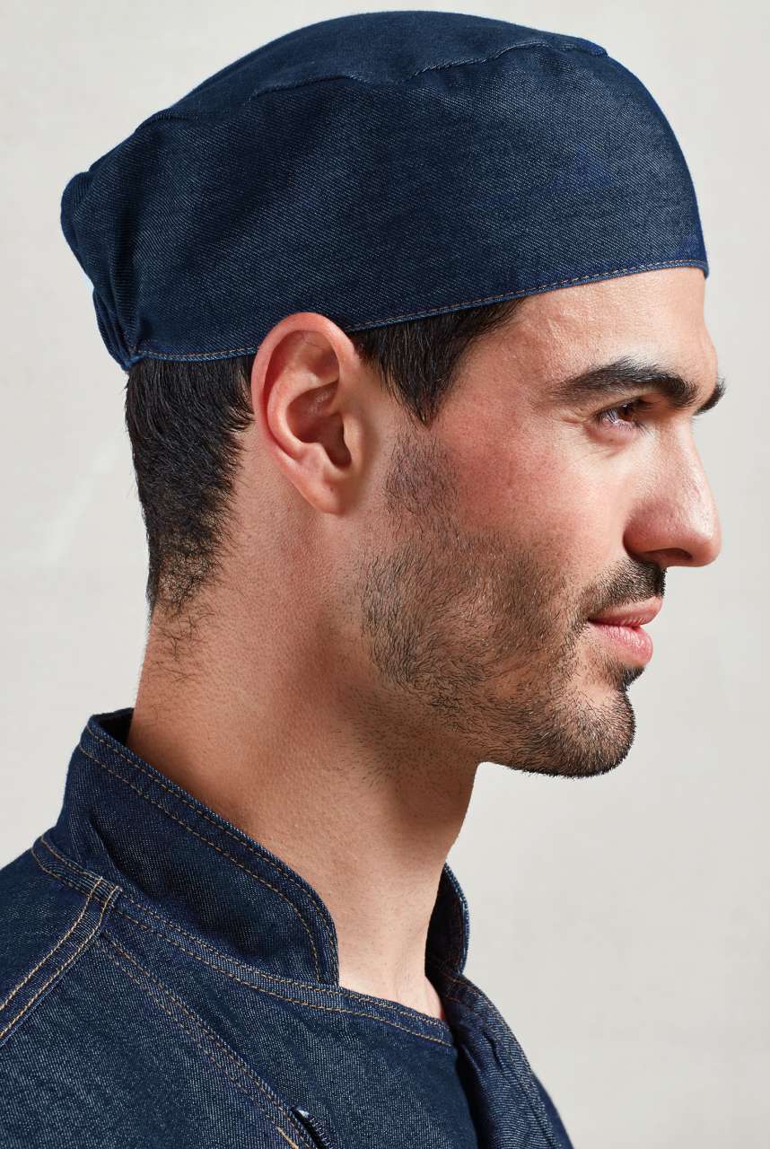 CHEF’S SKULL CAP - White - Model