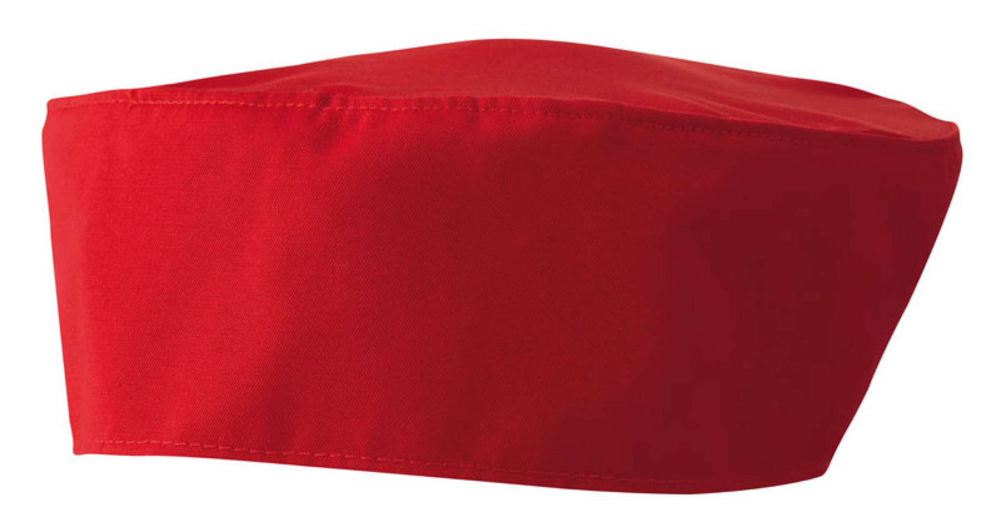 CHEF’S SKULL CAP - Red - Main