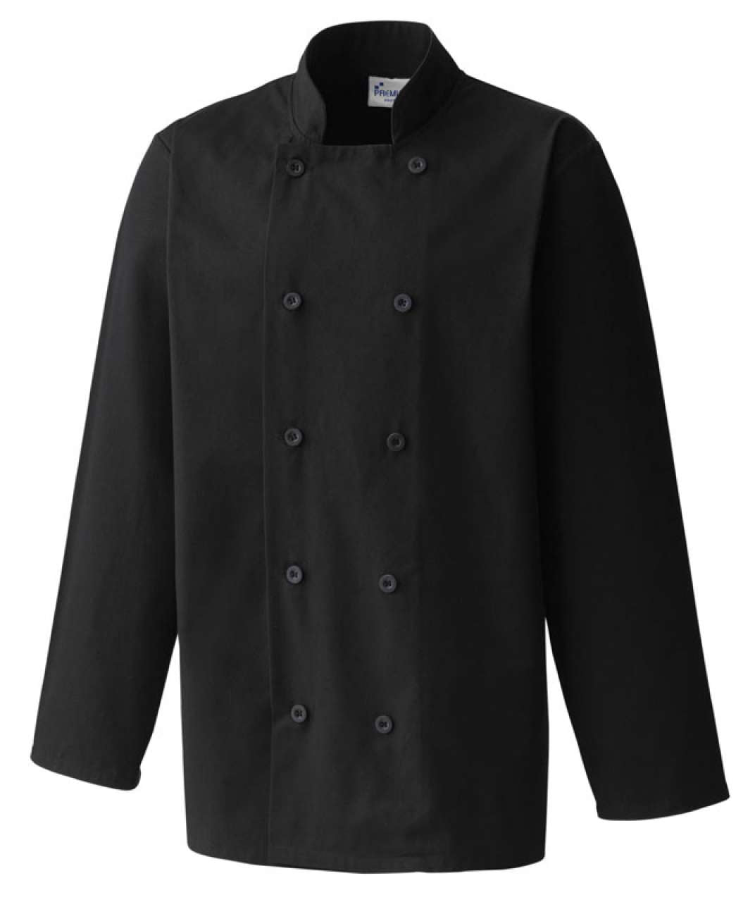 LONG SLEEVE CHEF’S JACKET - Black - Main