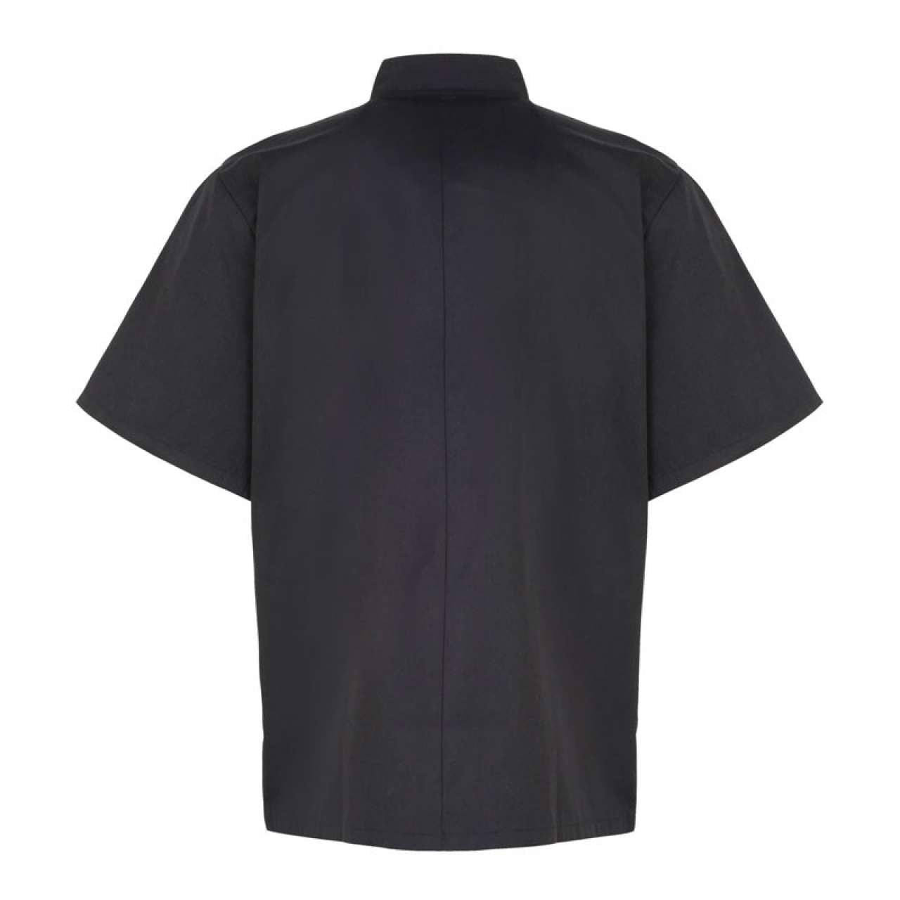 CHEF'S SHORT SLEEVE STUD JACKET - Black - Additional
