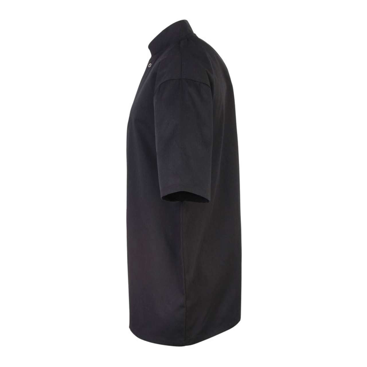 CHEF'S SHORT SLEEVE STUD JACKET - Black - Additional