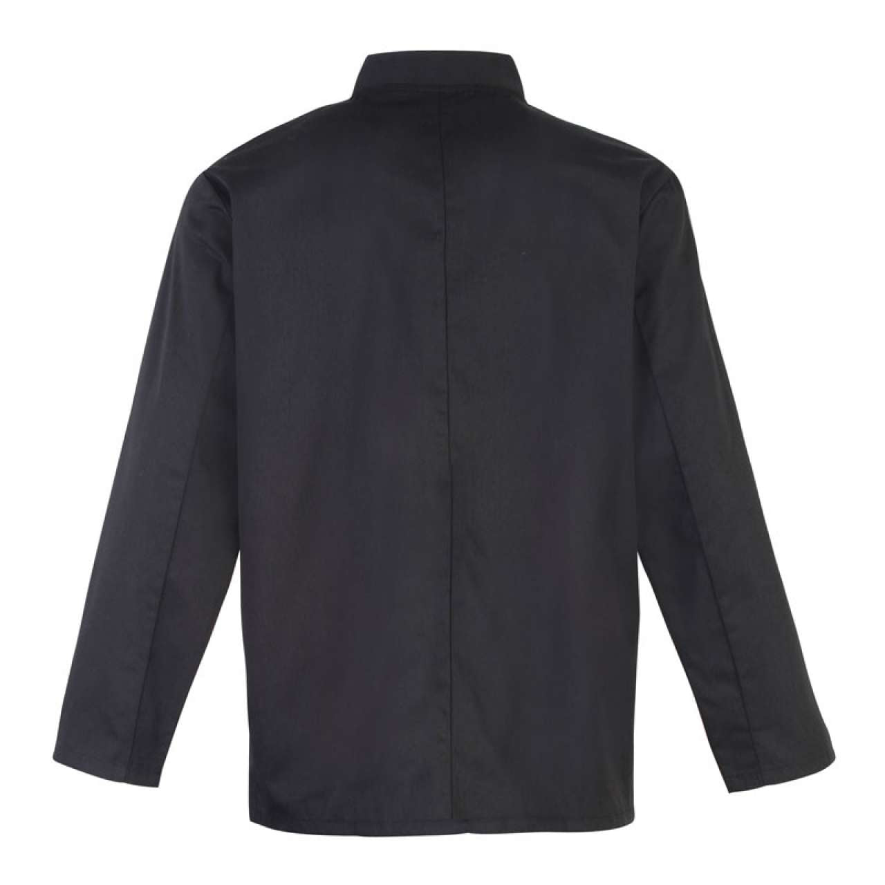CHEF'S LONG SLEEVE STUD JACKET - Black - Additional