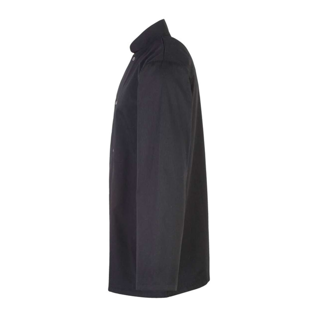 CHEF'S LONG SLEEVE STUD JACKET - Black - Additional