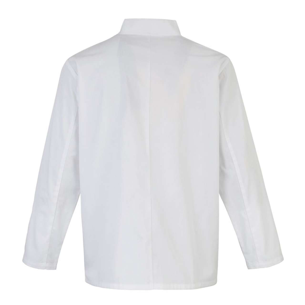 CHEF'S LONG SLEEVE STUD JACKET - White - Additional