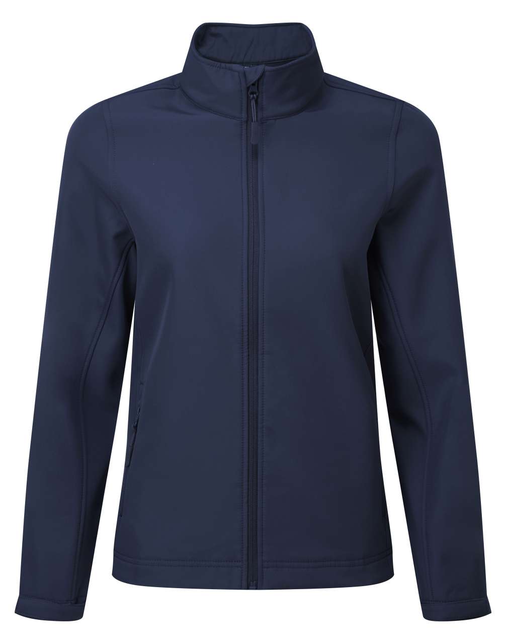 WOMEN’S WINDCHECKER® PRINTABLE & RECYCLED SOFTSHELL JACKET - Navy - colorimageurl