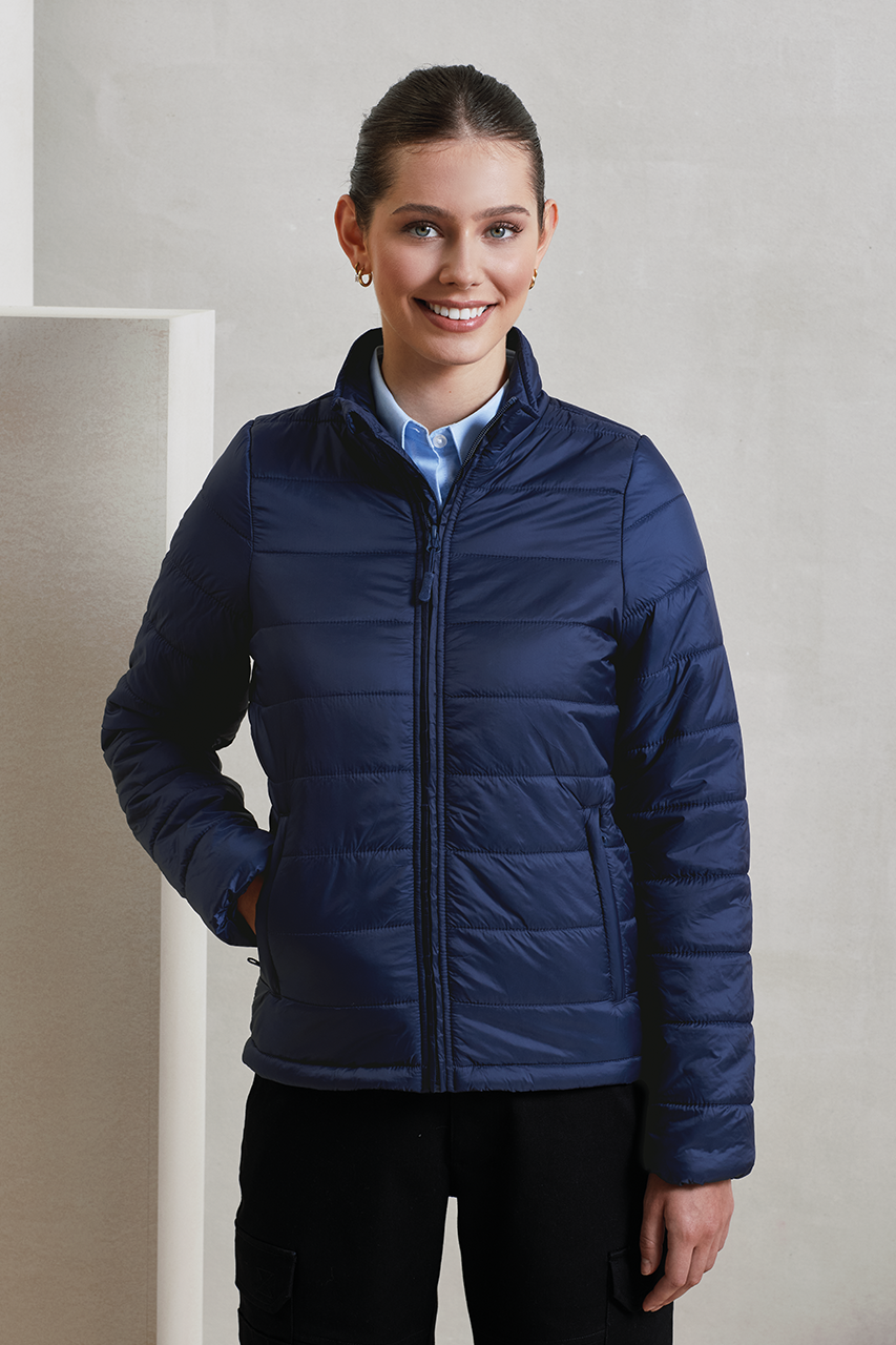 WOMEN'S 'RECYCLIGHT' PADDED JACKET - Black - modelimageurl