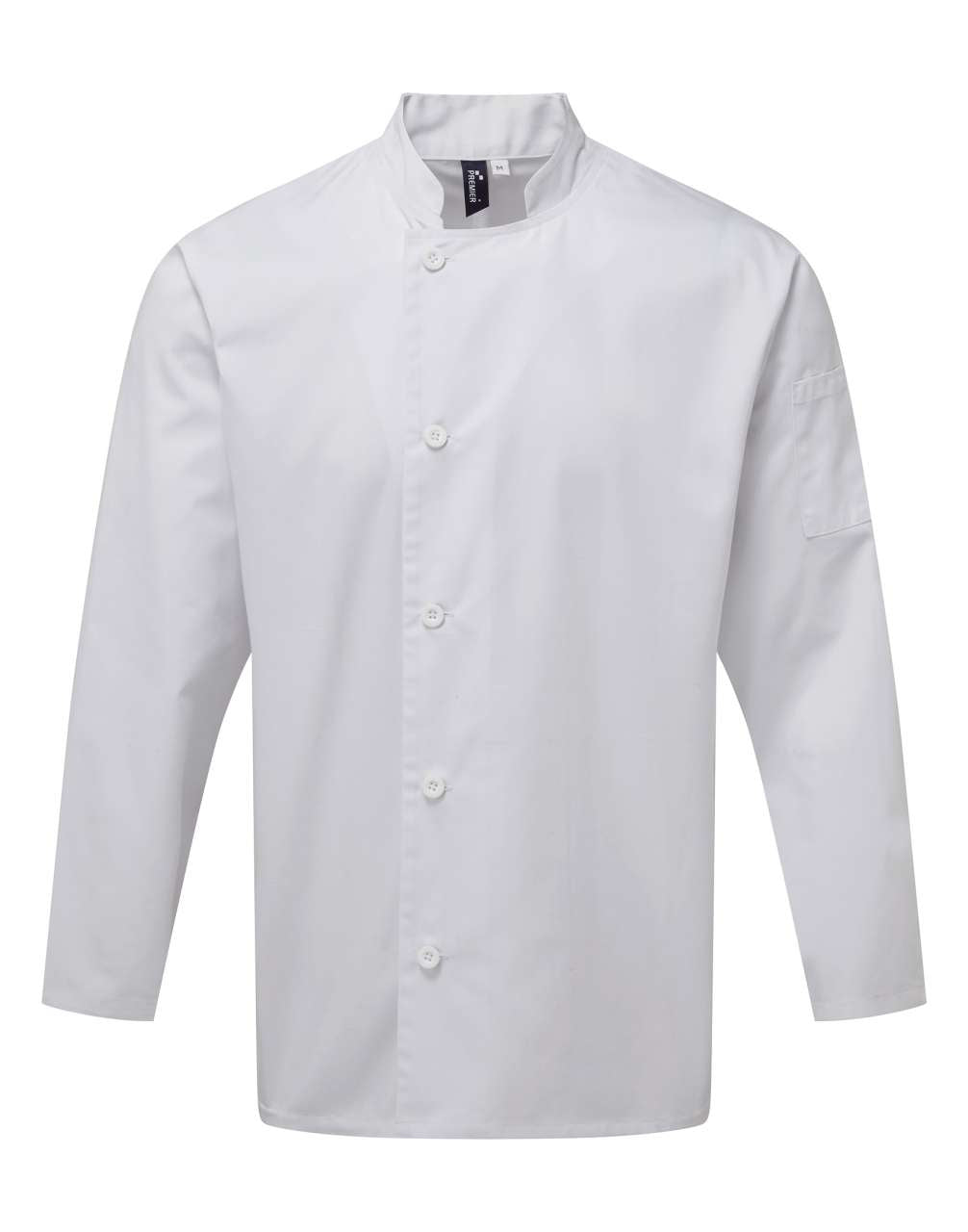 'ESSENTIAL' LONG SLEEVE CHEF'S JACKET - White - colorimageurl