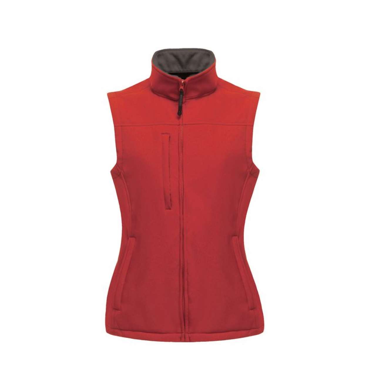 WOMEN'S FLUX SOFTSHELL BODYWARMER - Classic Red - Main