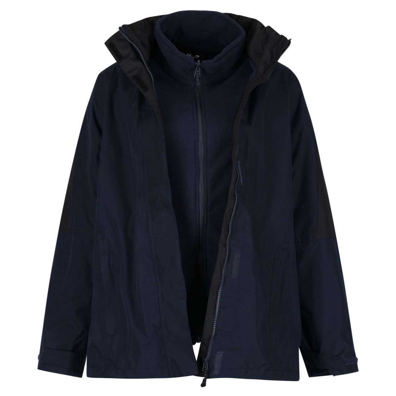 WOMEN'S DEFENDER III WATERPROOF 3-IN-1 JACKET - Navy/Black - Additional