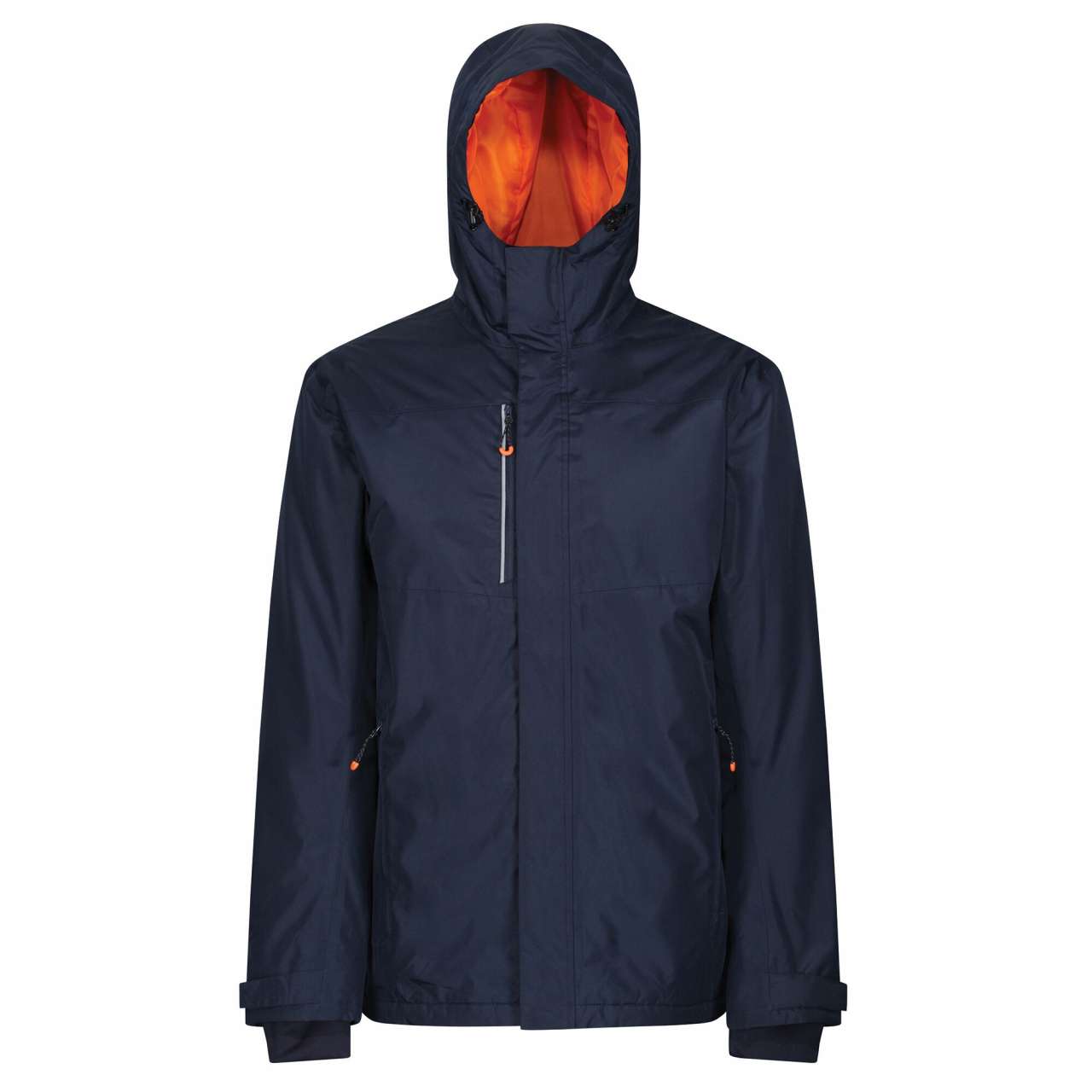 THERMOGEN WATERPROOF HEATED JACKET - Navy/Magma - colorimageurl