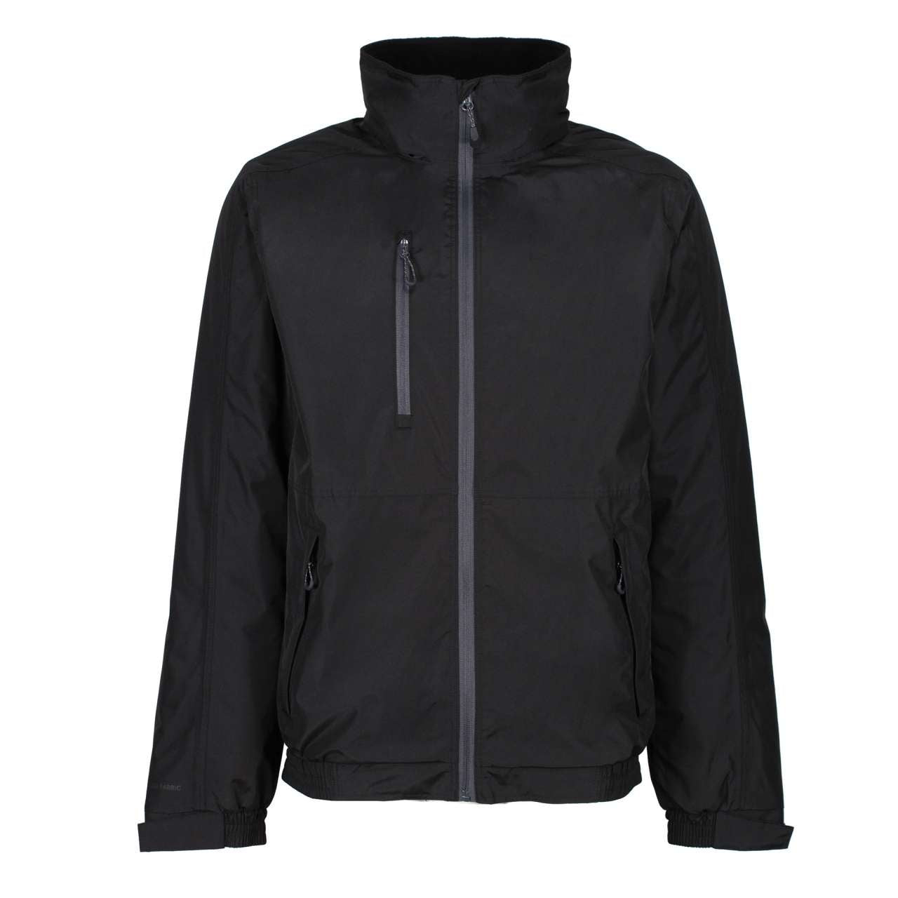 HONESTLY MADE RECYCLED BOMBER JACKET - Black - colorimageurl