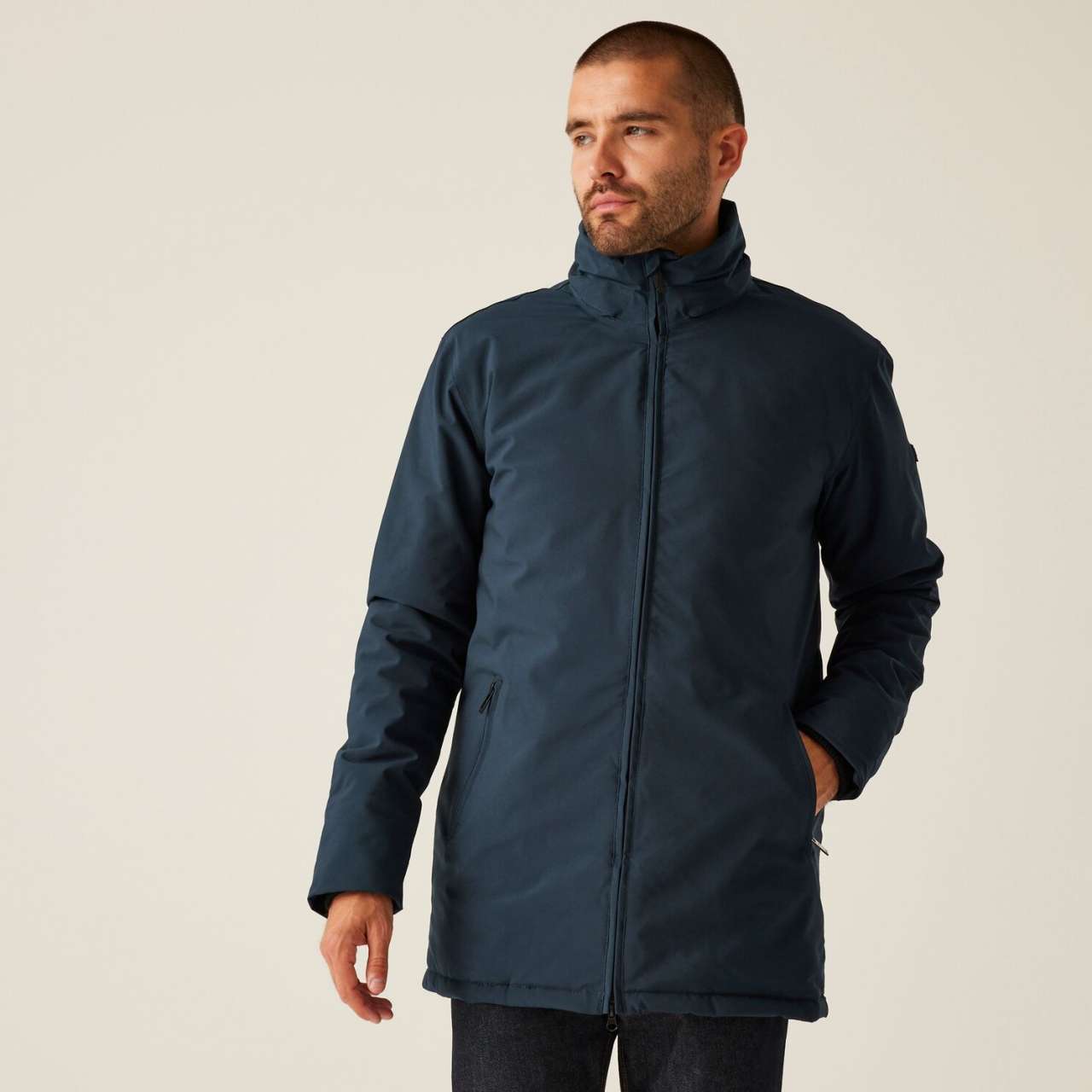 HAMPTON EXECUTIVE JACKET - Black - modelimageurl