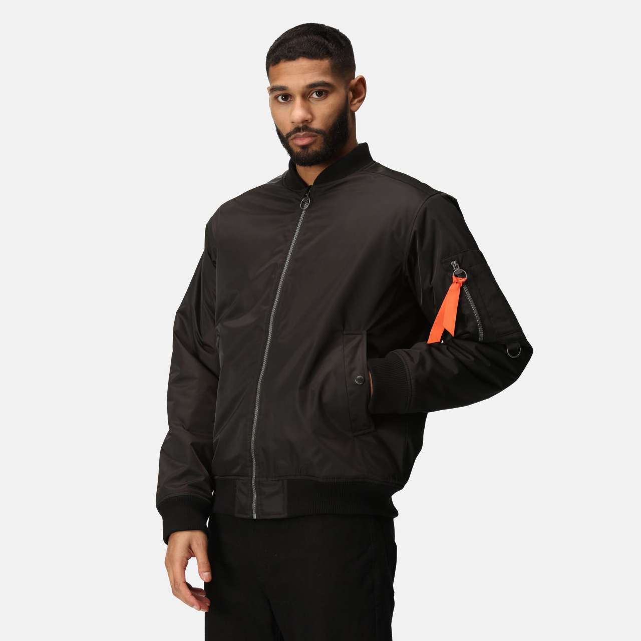 PRO PILOT JACKET - Black - modelimageurl