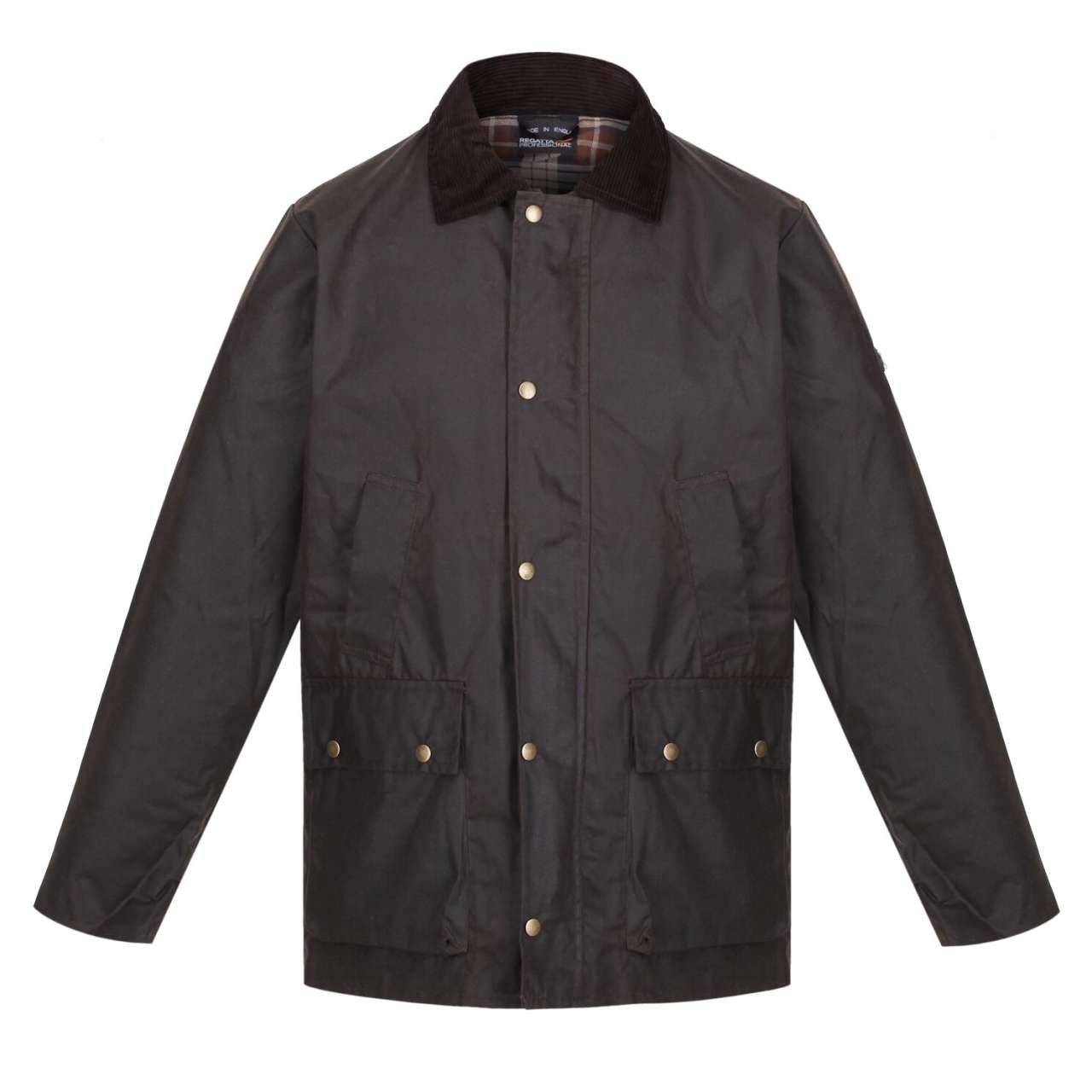 BANBURY WAX JACKET - Brown - Main
