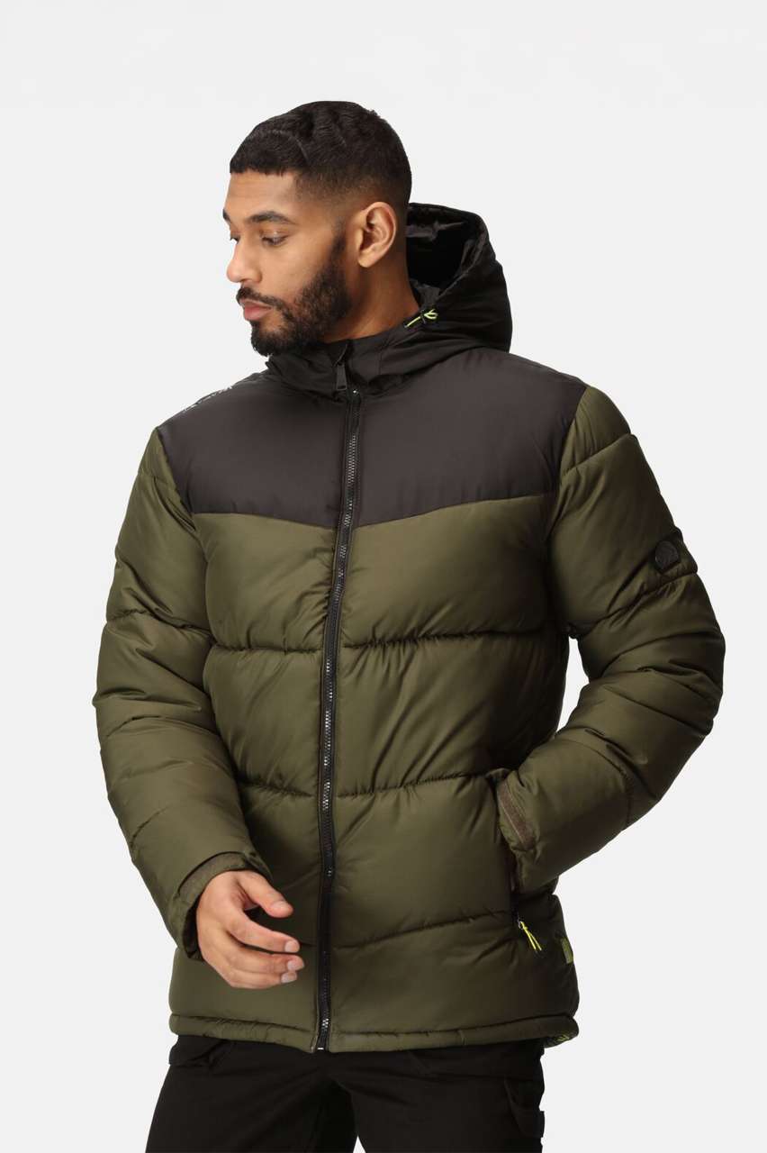 TACTICAL REGIME INSULATED JACKET - Iron/Black - modelimageurl