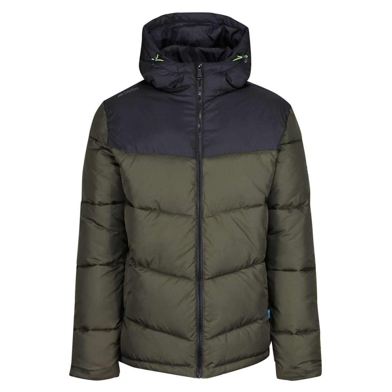 TACTICAL REGIME INSULATED JACKET - Dark Khaki/Black - colorimageurl