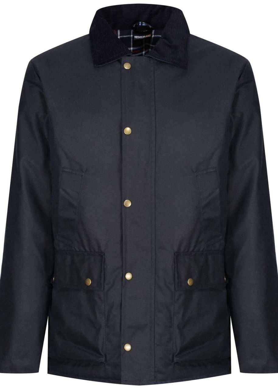 PENSFORD INSULATED WAX JACKET - Black - modelimageurl