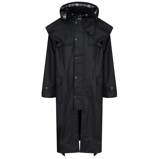 CRANBROOK WAX JACKET - Black - colorimageurl