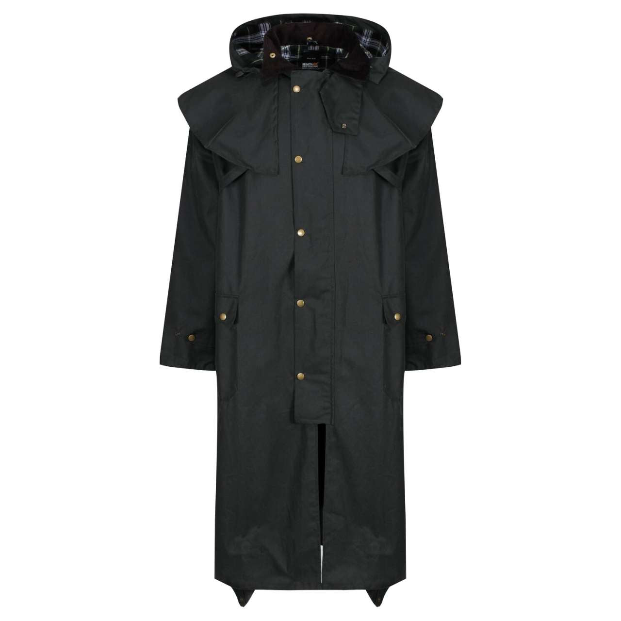 CRANBROOK WAX JACKET - Dark Khaki - colorimageurl