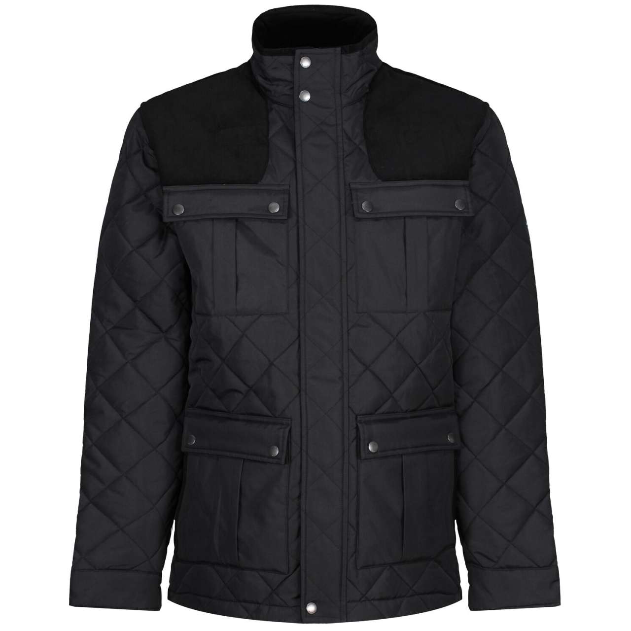 PADBURY QUILTED JACKET - Black - colorimageurl