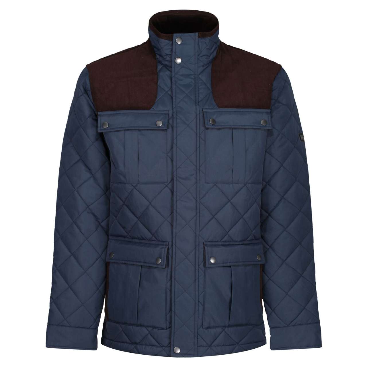 PADBURY QUILTED JACKET - Navy - colorimageurl