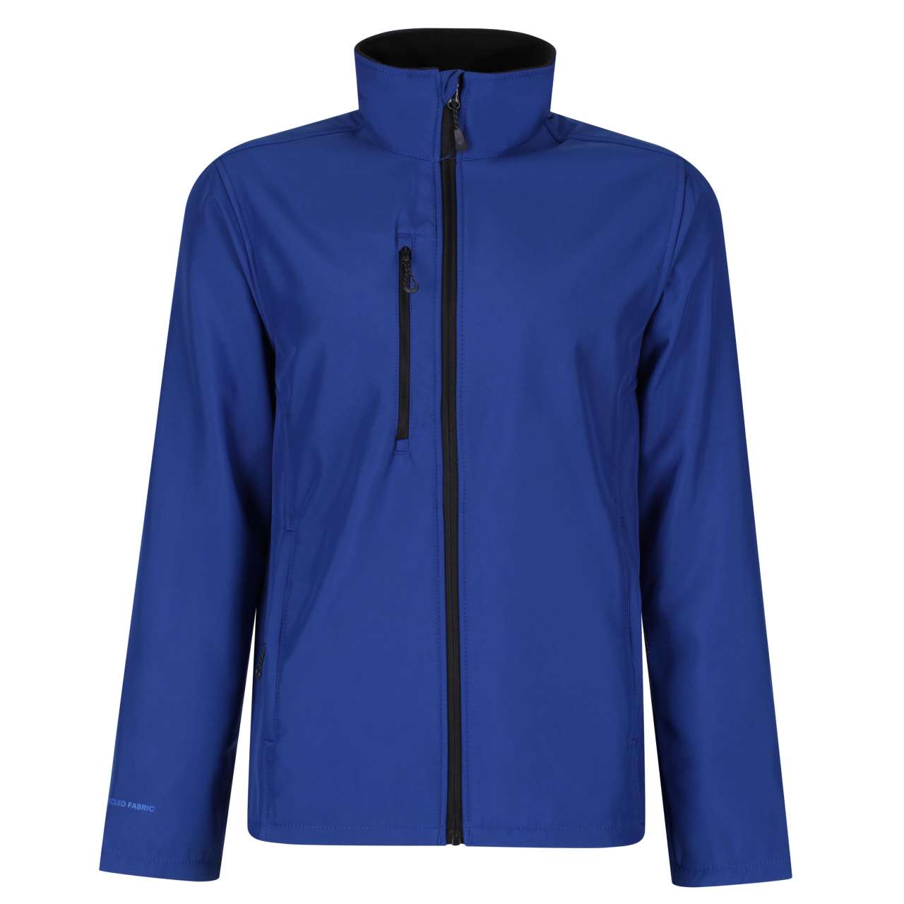HONESTLY MADE RECYCLED PRINTABLE SOFTSHELL JACKET - New Royal - Main